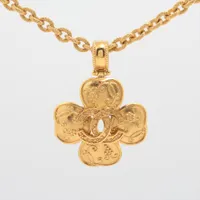CHANEL ココマーク ネックレス ゴールド CHANEL シャネル ココマーク ネックレス ゴールドラメ