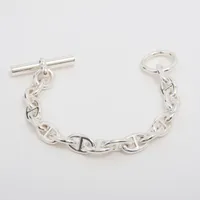 【新品未使用】 MM 16 コマ エルメス シェーヌダンクル ブレスレット エルメス(HERMES)エルメス シェーヌダンクルMM 16コマ