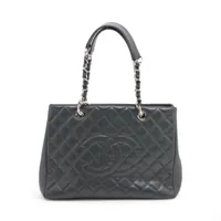 シャネル CHANEL GST チェーントートバッグ 赤 キャビアスキン シャネル GST キャビアスキン チェーントートバッグ レッド
