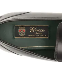 GUCCI バーガンディ　ホースビット　ローファー　箱付き 23㎝ グッチ ホースビット 1953〕メンズ ローファーダークブラウン