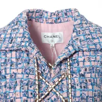 シャネル　ワンピース CHANEL】シャネル『ニット 半袖ワンピース size34』P53662K06979