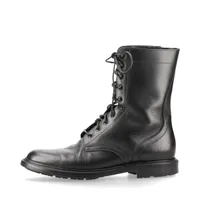 ◆美品◆CELINE◆レースアップブーツ◆BLACK◆37◆エディ期 セリーヌ エディ期 レザー ショートブーツ 34 レディース