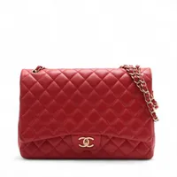 ⭐︎超美品⭐︎CHANEL デカマトラッセ34 ダブルチェーン ラムスキン シャネル デカマトラッセ34 マキシ ラムスキン ダブルフラップ