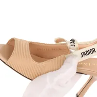 クリスチャンディオール J'ADIOR ファブリック オープントゥ