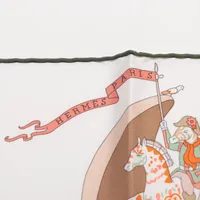 【HERMES】カレ 90 アカデミア・イピカ ストール エルメス カレ90 アカデミア イピカ スカーフ シルク ブラン