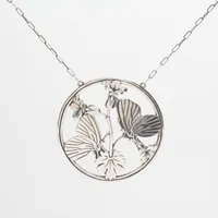 SILVER 925 刻印 ネックレス ヴィンテージ バタフライ 楽天市場】バタフライネックレス シルバー925 【刻印無料