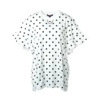 LOUIS VUITTON - ルイヴィトン  21SS  RW211B UOL FKTB99 レザーパッチクルーネックTシャツ レディース L LOUIS VUITTON ルイヴィトン 21SS レザーパッチクルーネックT