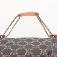 セリーヌ Cマカダム デニムレザー ハンドバッグ 楽天市場】○【中古】セリーヌ ハンドバッグ CELINE マカダム柄