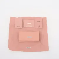 ミュウミュウ ナッパクリスタル ラフィア 2WAYショルダーバッグ