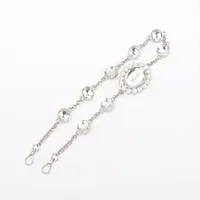 ミュウミュウ ナッパクリスタル ラフィア 2WAYショルダーバッグ