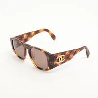 【CHANEL】ヴィンテージ　ラウンド サングラス ココマーク 0014 CHANEL】ヴィンテージ ラウンド サングラス ココマーク 0014