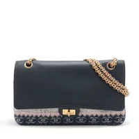 【CHANEL】A57791 2.55 ヴィンテージ マイクロ ショルダーバッグ CHANEL 2.55 ヴィンテージ カーフスキン ショルダーバッグ 中古