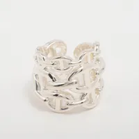 エルメス シェーヌダンクル アンシェネGM リング 51 925 13.5g