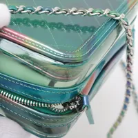 シャネル　バニティ　定価77000円 シャネル ミニチェーンバニティ ピンク レディース ラムスキン