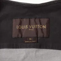 LOUIS VUITTON コットンジャケット 34サイズ ヴィトン 11AW コットン ジャケット 34 レディース グレー