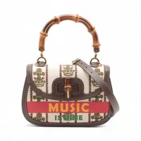 【美品】グッチ 2way ハンドバッグ プリンシー GGキャンバス×レザー グッチ GGキャンバス キャンバス×レザー 2WAYハンドバッグ
