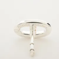 【HERMES★希少 レア】 両耳用 シェーヌダンクル ピアス HERMES(エルメス) シェーヌダンクルピアス 両耳 シルバー