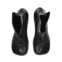 Bottega Veneta ボッテガ ブロックブーツ レザー 新品 37.5