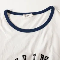 セリーヌ トリオンフ エディ期 コットン Tシャツ L メンズ ホワイト