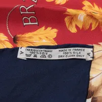 エルメス カレ90 BRAZIL ブラジル スカーフ シルク ネイビー