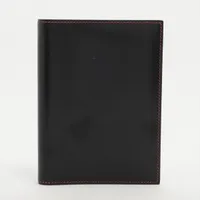 【新品未使用】HERMES エルメス 手帳カバー ブラック レザー 正規品 HERMES - HERMES エルメス ノートカバー ブックカバー 手帳