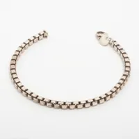 【美品】18.8cmTiffanyティファニー ベネチアン ブレスレット 925 Tiffany & Co. ベネチアンリンクブレスレット