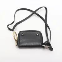 美品◉クロエ◉ベイ / レザー/ ブラック / ハンドバッグ / 収納多数 クロエ Chloe ベイリー ショルダーバッグ レザー ブラック