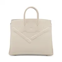 エルメス シャドウバーキン25 ヴォースイフト ナタ シルバー金具 W:2024年