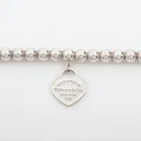 ティファニー リターントゥティファニー ミニハートタグ ビーズ