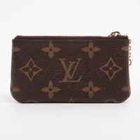 【美品】 LOUIS VUITTON M62650 ポシェットクレ 　本物 送料無料】LOUIS VUITTON（ルイヴィトン）モノグラム カードキー