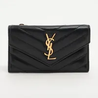 サンローラン モノグラム YSL レザー フラグメントケース