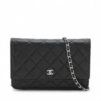 安心の国内買い付け♡ マトラッセ CHANELウォレット シャネル マトラッセ キャビアスキン チェーンウォレット レッド