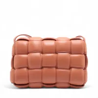 BOTTEGA VENETA マキシ イントレチャート カセット ライトパープル ボッテガヴェネタ マキシイントレチャート カセット レザー
