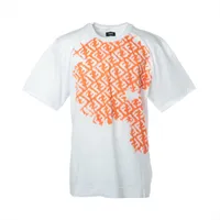 フェンディ 22年 コットン Tシャツ XS レディース ホワイト