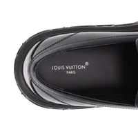 ルイヴィトン LV レコード・ライン ローファー スムースレザー ヴィトン LVレコードライン 23年 レザー ローファー 36