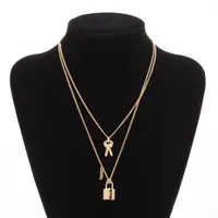 ヴィトン TE0224 ネックレス GP×ラインストーン ゴールド M01593