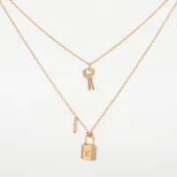 LOUIS VUITTON LV ネックレス ラインストーン ゴールド 楽天市場】【ジュエリー】LOUIS VUITTON ルイ ヴィトン