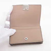 LOEWE ベージュ レザー 名刺入れ LOEWE 名刺入れ 今夜だけのお値下