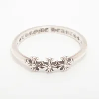 クロムハーツ バブルガム 3CHプラス リング 925 1.2g A3790979｜中古