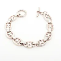【希少】エルメス H金具 ブレスレット HERMES - エルメス ブレスレット クリックH PM バングル