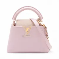 ◆COURONNE◆『愛と、利と』ムン・ガヨン Pick Tiffin Cross 21 ヴィトン トリヨン カプシーヌMINI M23951 ピンク RFID反応あり