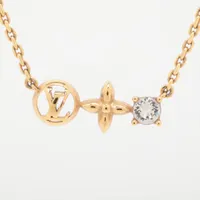 ヴィトン×草間彌生 LE4262 ネックレス GP ゴールド M01081 LV×YK