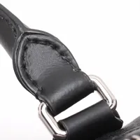 グッチ GGスプリーム PVCxレザー 2WAYボストンバッグ ブラック