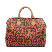 あ*K様 ◆正規品◆LOUISVUITTON ルイヴィトン　モノグラム　キーポル ヴィトン モノグラムグラフィティ キーポル50 M92197 ブラウン