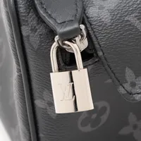 【美品】ルイヴィトン　モノグラム・エクリプス ドップキット ヴィトン モノグラム エクリプス ドップキット M46354 ブラック RFID