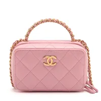 CHANEL マトラッセ ラムスキン ピンクゴールド 正規品保証1226 CHANEL マトラッセ ラムスキン ピンクゴールド 正規品保証1226