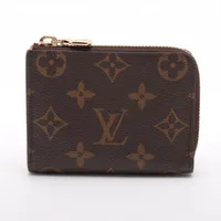 ルイ・ヴィトン コインケース ダークブラウン/ピンク LOUIS VUITTON ルイ・ヴィトン ポルトモネ・ロザリ モノグラム