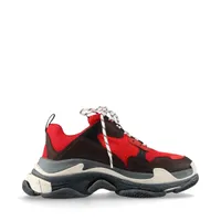 バレンシアガ　トリプルS 27.0 /レッド/ブラック スニーカー 41 バレンシアガ トリプル S ブラック レッド size 41 - メルカリ
