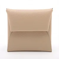 エルメス HERMES コインケース D刻 バスティア ブラウン エルメス バスティア ヴォーエプソン コインケース ダーク