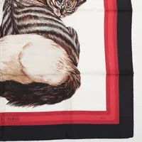 HERMES カレ 90 Les Chats スカーフ 額装 HERMES エルメス 